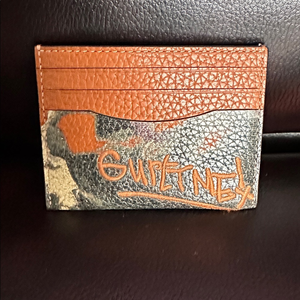 Coach X Mint & Serf Collection Card Holder Rare - Picture 7 of 10